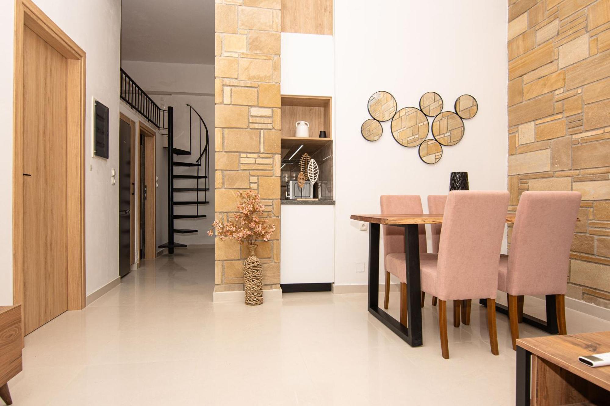 Rikanthos Stone Sea View Apartment Ιι كيساموس المظهر الخارجي الصورة