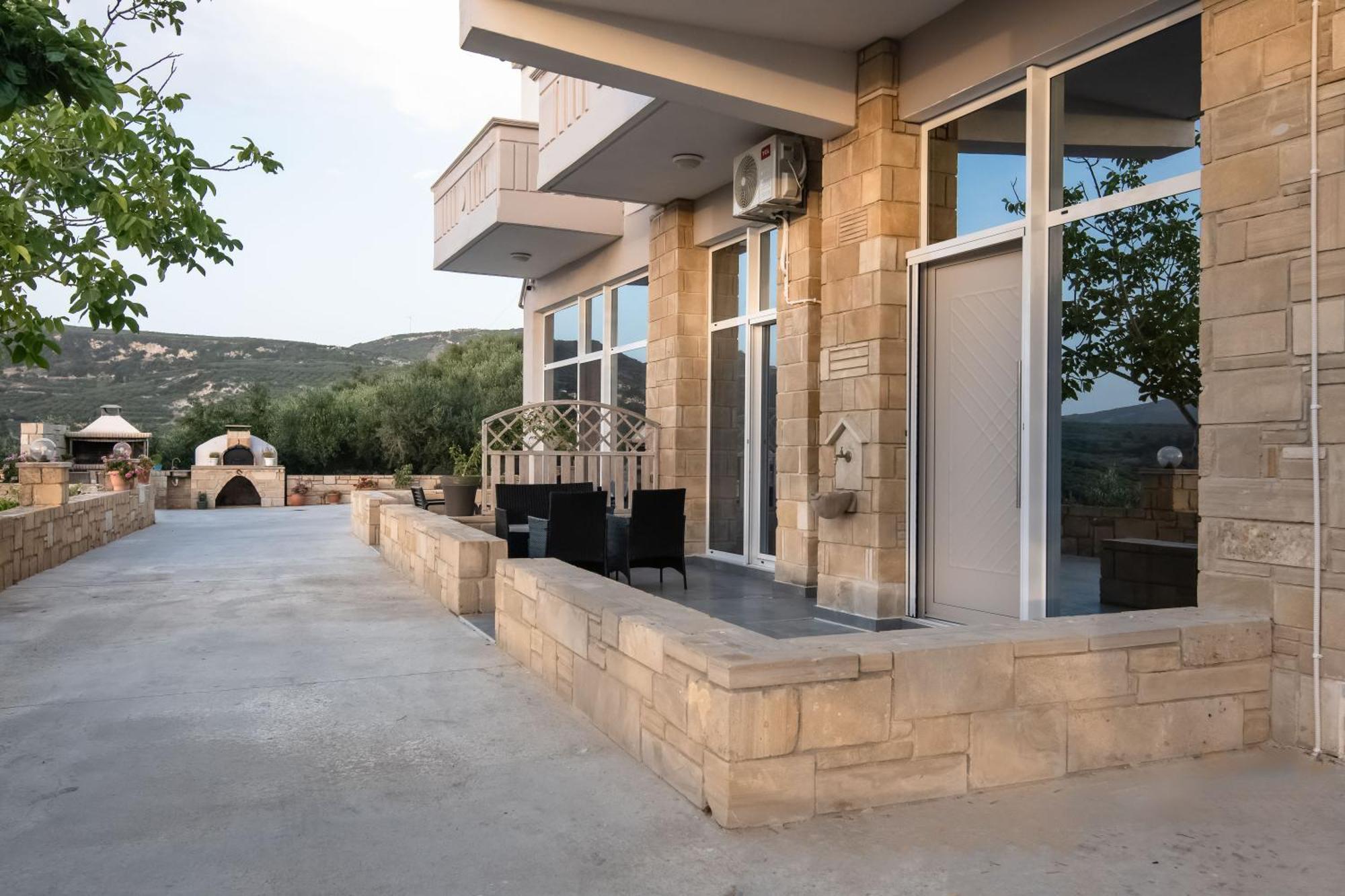 Rikanthos Stone Sea View Apartment Ιι كيساموس المظهر الخارجي الصورة